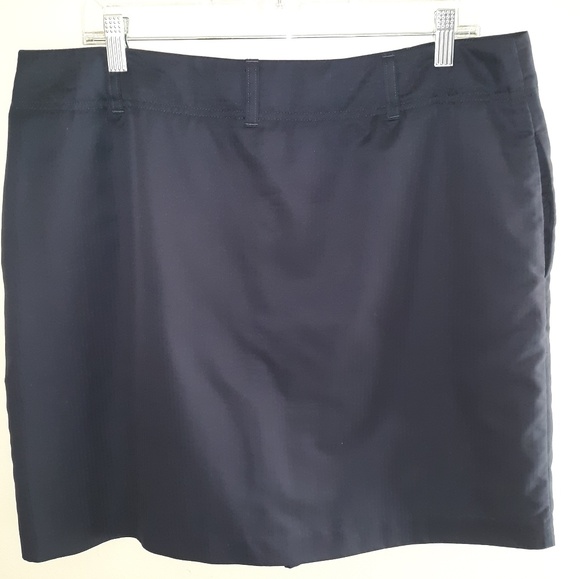 Charter Club Golf Collection Skort Navy Blue Sz 14 - Picture 2 of 4